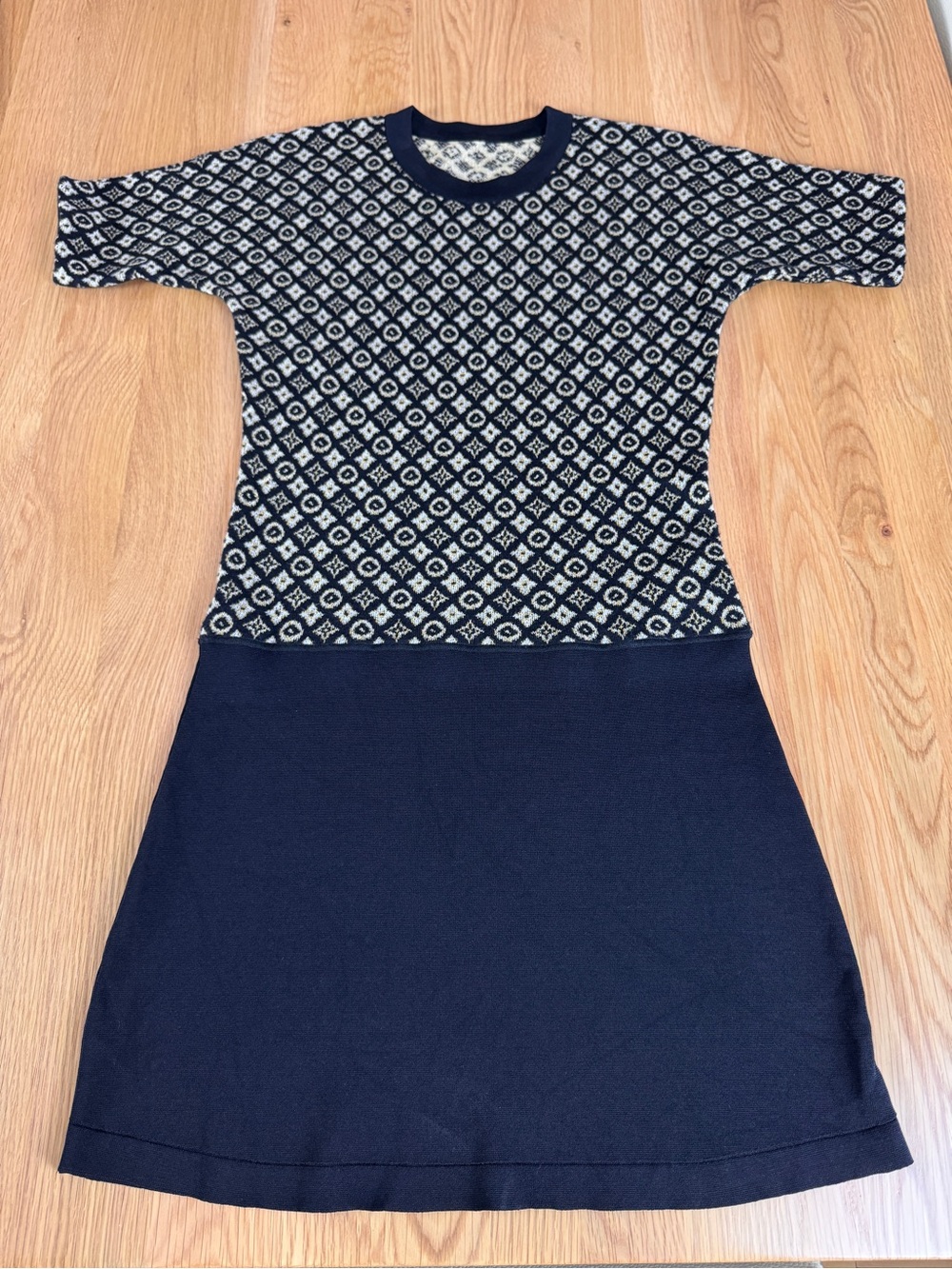 Louis Vuitton monogram Fleur knit dress pre-fall 2015